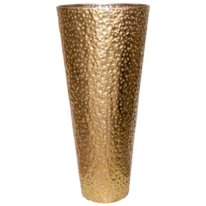 HAMMERED THULO VASE 100X46CM